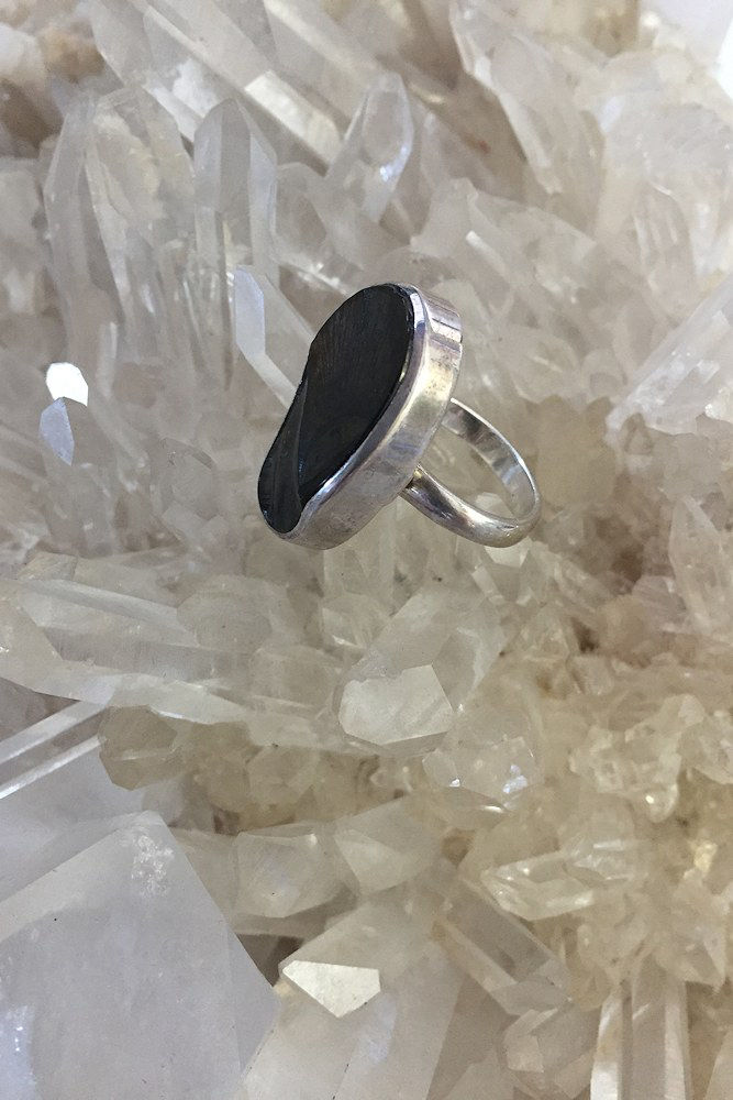 Bague shungite sales